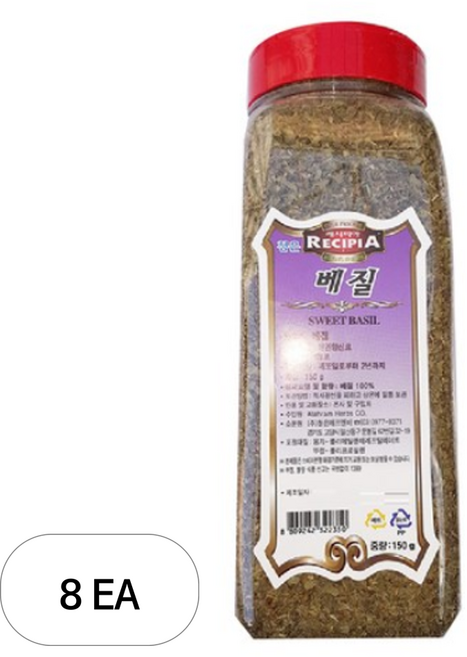 청은 바질, 150g, 8개