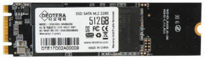 디오테라 VIVA 300S LITE M.2 SSD 512GB
