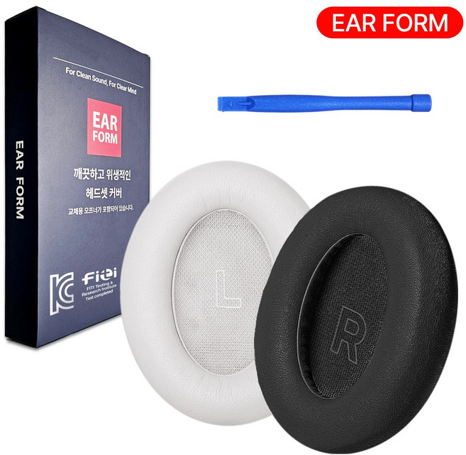 이어폼 보스 QC 울트라 헤드셋 커버 이어 패드, 블랙 H807, 1개