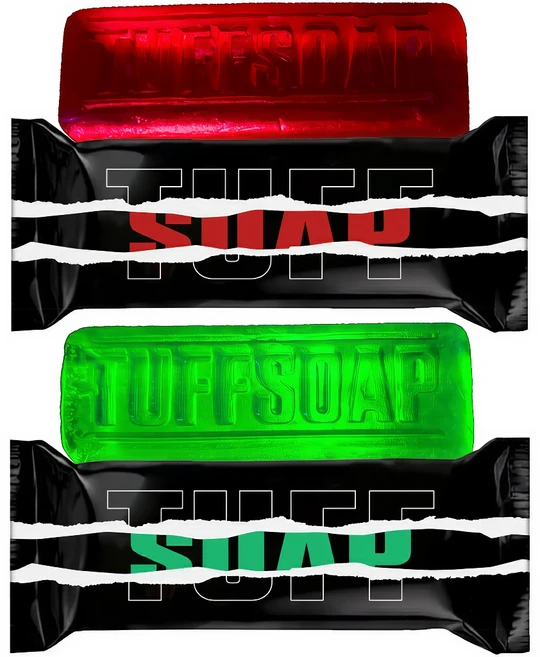 터프소프 퍼퓸 샤워바 올인원비누 UFC 챔피언 페레이라 남성비누 레드 그린 310g - 쿠팡