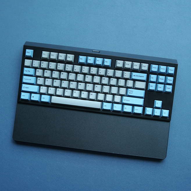 HS키보드 손목 받침대 아크릴 팜레스트 주문제작, 주문제작/매트블랙, 1개