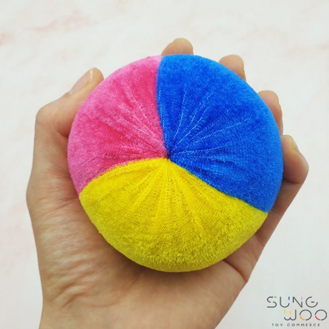 벨벳소재천오재미 오자미 색상 랜덤발송, 컬러가죽오재미