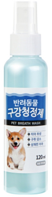 펫퍼스 구강청정제 120ml, 1개