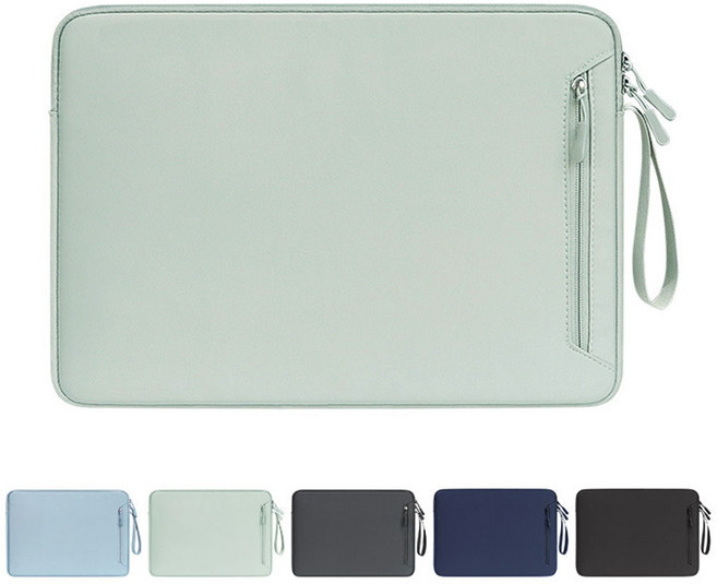 이몰리스 충격방지 융쿠션 스크래치방지 노트북 파우치, 1개, 네이비