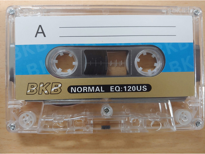 오디오 카세트 공테이프 60분