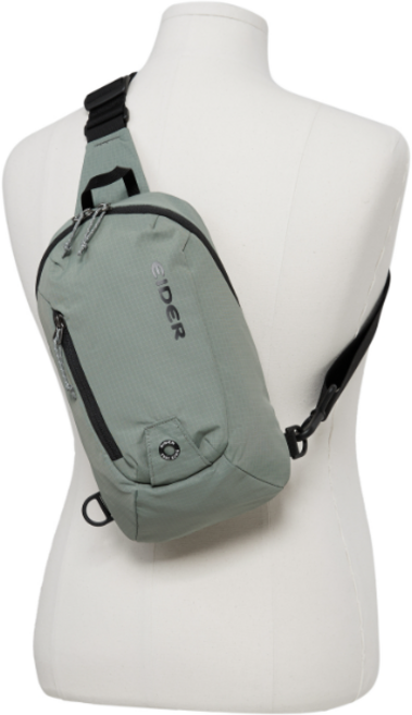 아이더 이월상품 로빅원단 경량성 내구성 다양한수납 등산 캐쥬얼 스포츠 슬링백 메신져백 DUA25B07 THE Kante (더캉테) 슬링백 K5