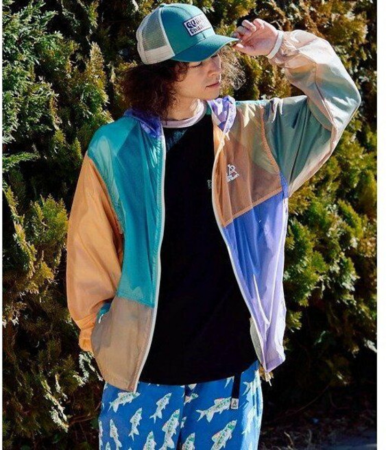 나일론 립스톱 패커블 후드 자켓 일본 직구 스트릿 무드 아우터