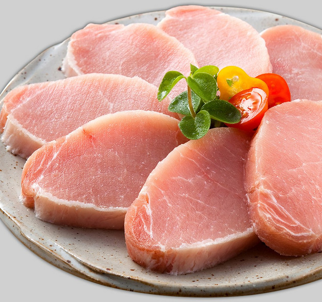 [으뜸한돈] 국내산 냉장 한돈 등심살 500g, 1개