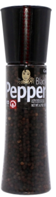 카르멘시타 통흑후추 그라인더, 190g, 1개