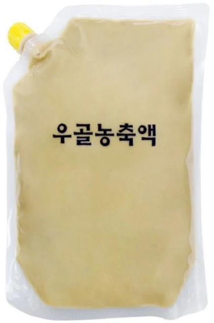 [풀잎새] 우골농축액 1kg 약 60인분, 1개 - 쿠팡