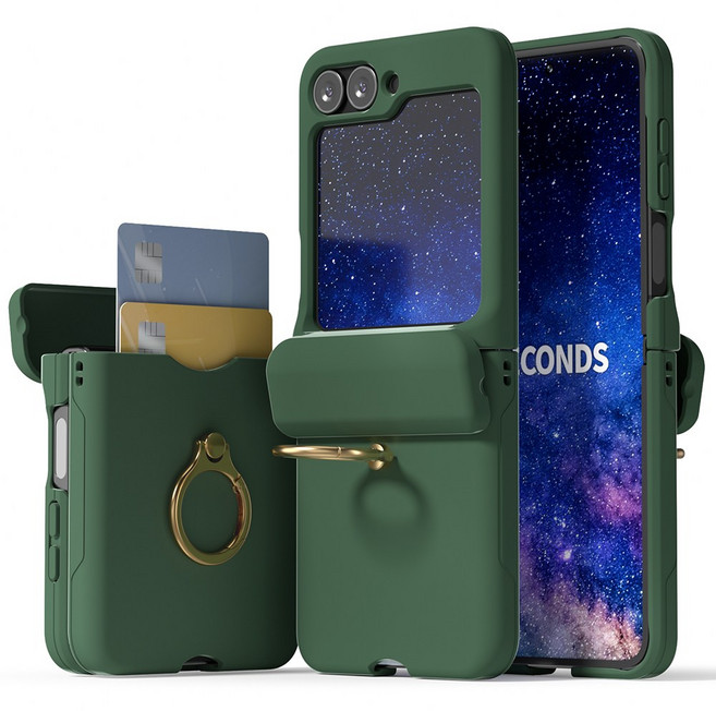 5세컨즈 쉬츠 카드수납 핑거링 힌지보호 케이스