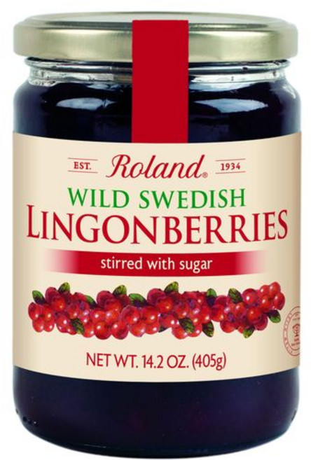 롤랑 링곤베리 14.3온스 Roland Lingonberries 14.3 oz, 1개, 405g
