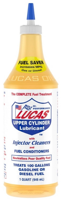 루카스 Lucas 연료 첨가제 엔진 세정 연비 개선 성능 향상, 32액량온스, 1개