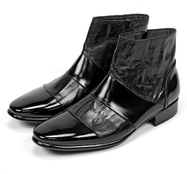 남성 발목부츠 양가죽 방한화 겨울부츠 방한구두