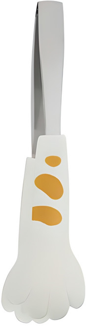 푸코 캐치캣 주방집게 소, 화이트, 1개