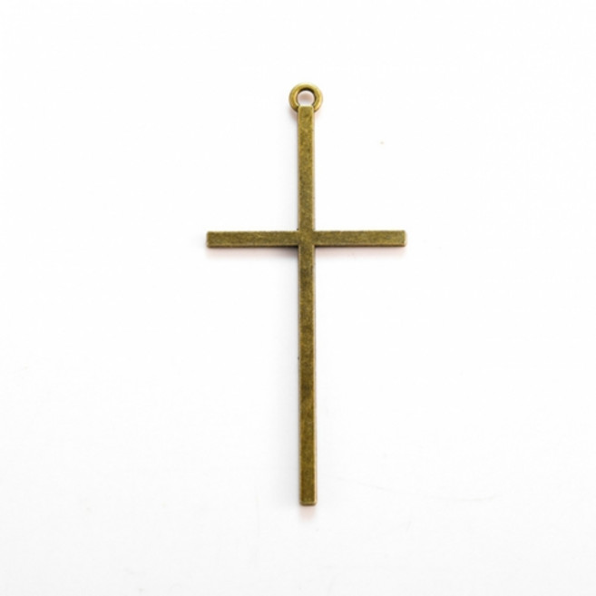 크로스 십자가 팬던트 diy 팔찌 목걸이 키링 홀더 s644