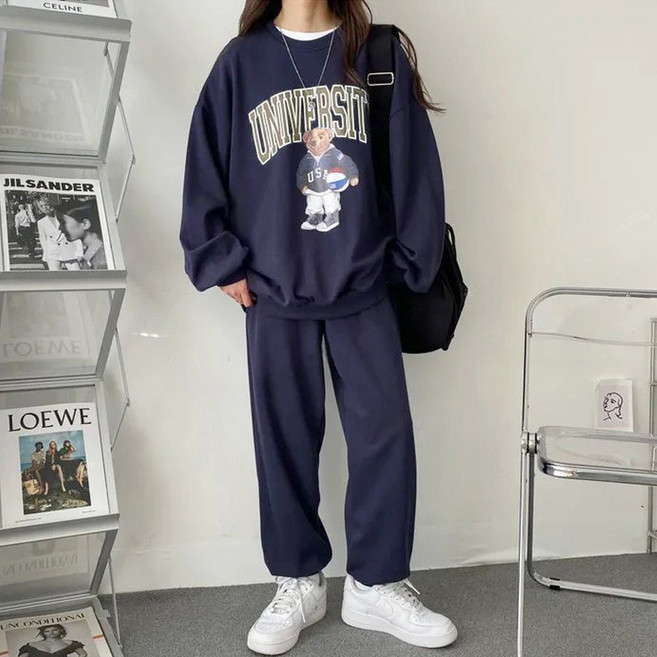 기모추가 트레이닝복 츄리닝 W3377라데르세트