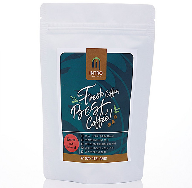 [원두커피] 케냐 마사이 AA 250g, 에스프레소용 분쇄, 1개