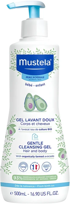 무스텔라 유아용 젠틀 클렌징 젤, 500ml, 1개 - 쿠팡