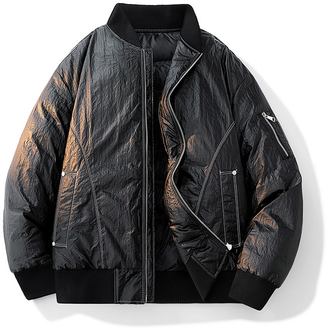 中長款白鴨絨羽絨外套