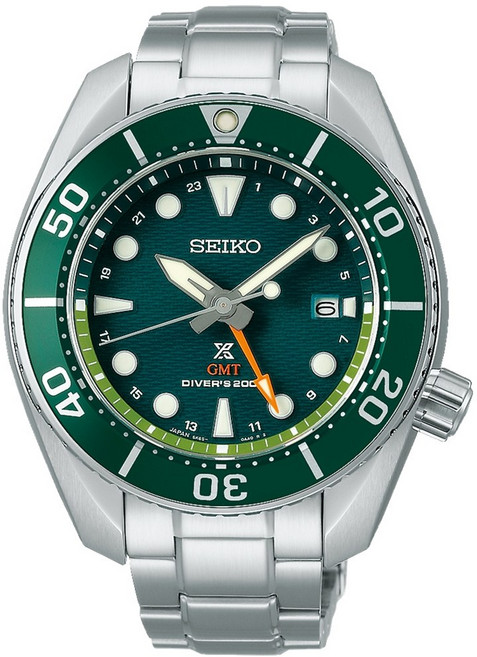 SEIKO PROSPEX SUMO 太陽能 GMT 潛水腕錶