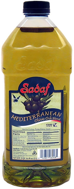사다프 메디터레이니언 올리브유 블렌드, 1개, 2L
