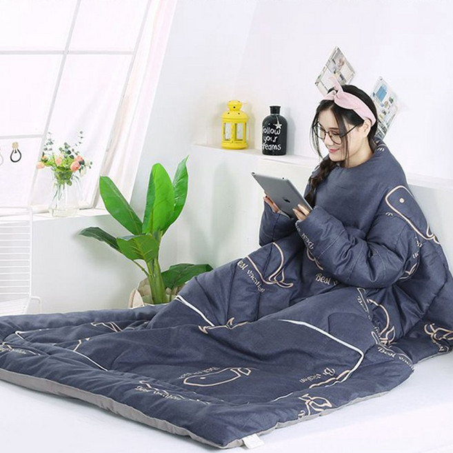 쉽게착 입는이불 꿀잠 이불옷 집순이담요 차박 침낭