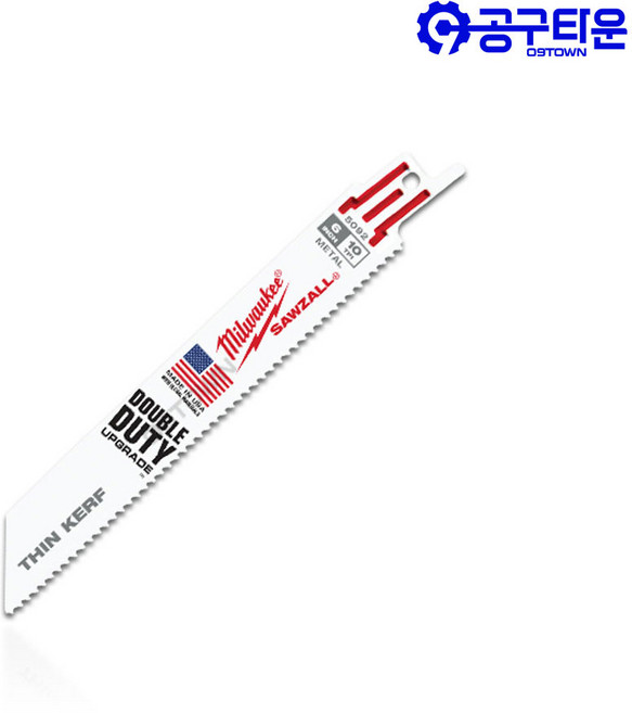 밀워키 48-47-5092 컷쏘날 두꺼운금속 150mm 10TPI, 1개