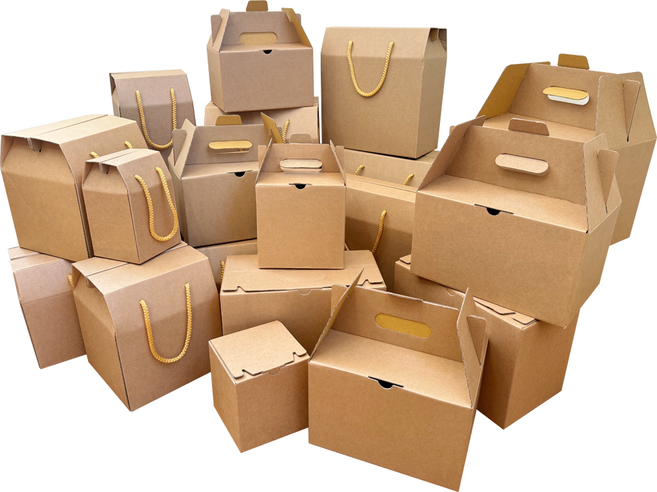 20종 크라프트박스 끈손잡이 종이손잡이 다용도박스 100장 70장, 종이7호 230 X 170 X 150 70장, 1개