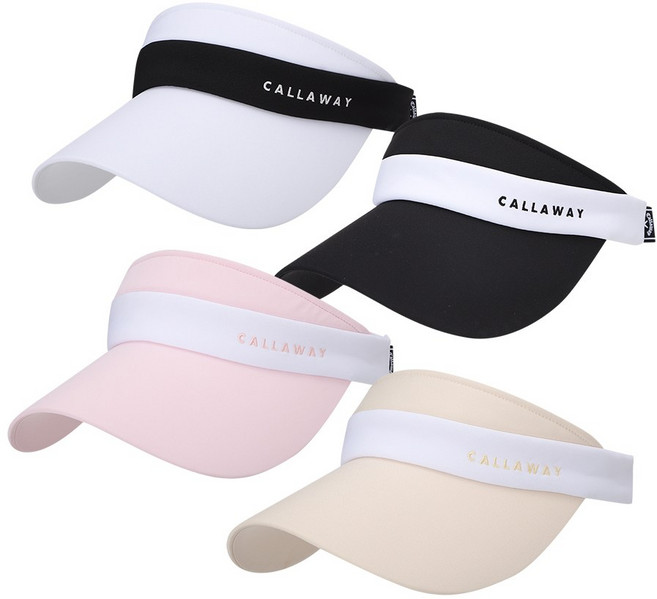 캘러웨이 (25)우먼스 스프링스 바이저, (핑크), 1개