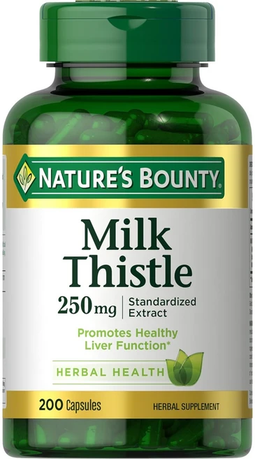 네이처스 바운티 Nature's Bounty 250mg 밀크씨슬, None Applicable, 1개, 200정 - 쿠팡