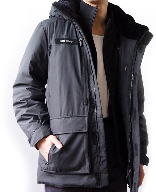 K2 세이프티 겨울자켓 3IN1 패딩 자켓 이너포함 + 아이더 세이프티 양말