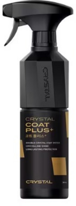 불스원 NEW 크리스탈 코트 플러스 500ml 차량용 유리막 코팅제, 1세트