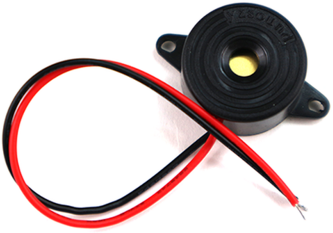 아두이노 95dB 피에조 스피커(Piezo Vibration) 부저, 1개