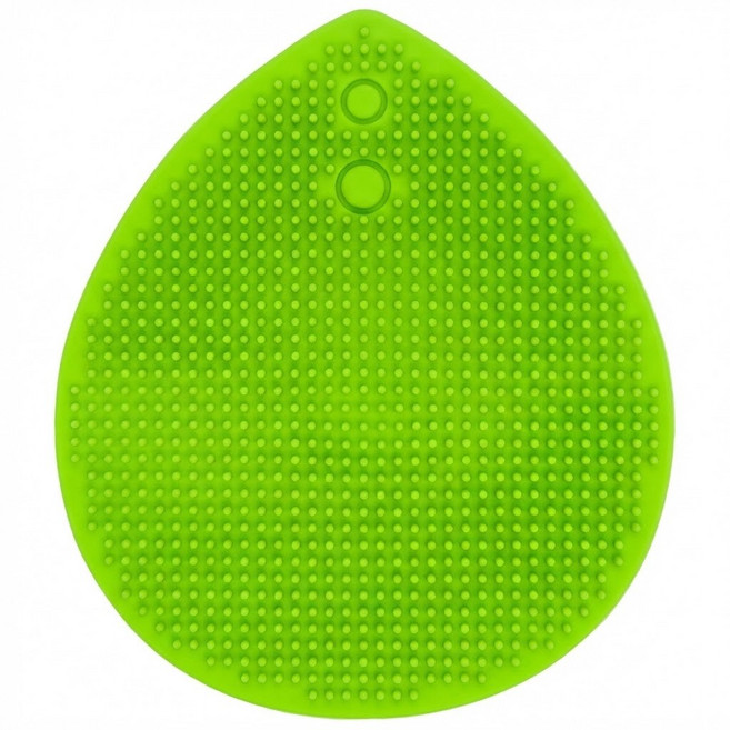 데일리프렌즈 실리콘 세안 브러쉬, 초록, 2개