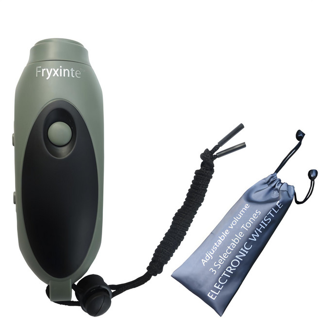 Fryxinte 可調音電子哨, 軍綠色, 1個