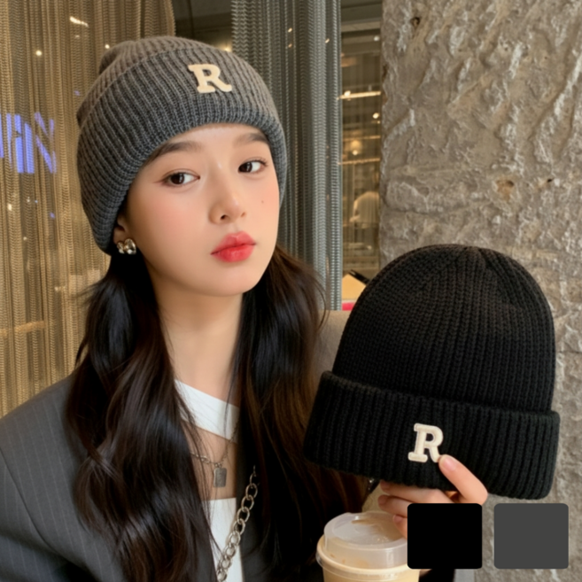 남자 여자 니트 비니 숏비니 1+1