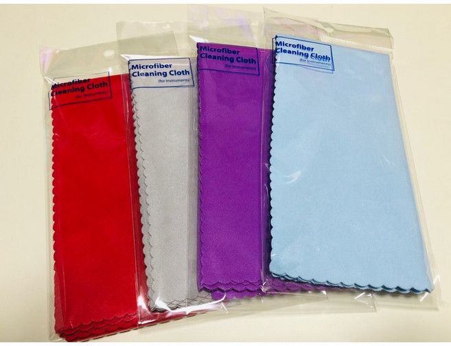 대형 국내생산 40x40cm 악기천 악기융 바이올린 첼로 플룻 클라리넷 섹소폰 악기청소수건, 에이스뮤직 악기천/회색, 1개