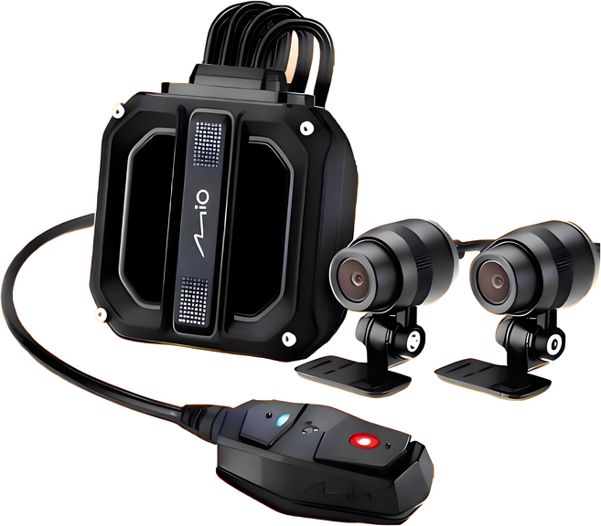 MIO MIVUE M802WD 勁系列 分離式WIFI GPS雙鏡頭機車行車記錄器 GPS模塊 後置攝像頭, GPS模塊, 後置攝像頭, 256GB