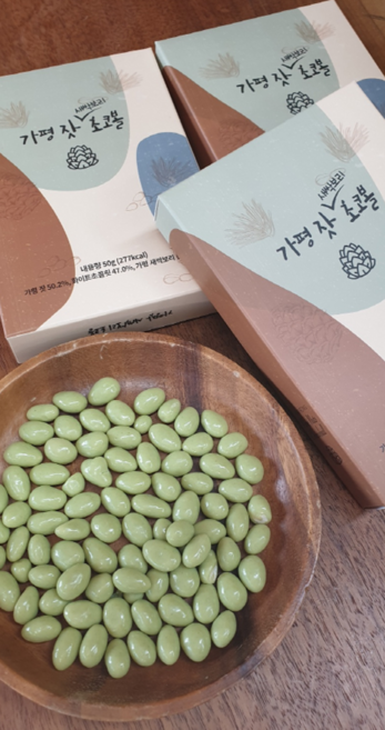 가평잣 밀크 다크 새싹보리 초코볼, 새싹보리초코볼, 1개