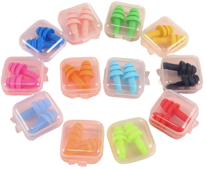 본라이프 3중 실리콘 귀마개 소음실리콘귀마개 수면 수영귀마개 소음방지 층간소음귀마개 만능실리콘귀마개, 실리콘귀마개 20세트( 40p ), 1개