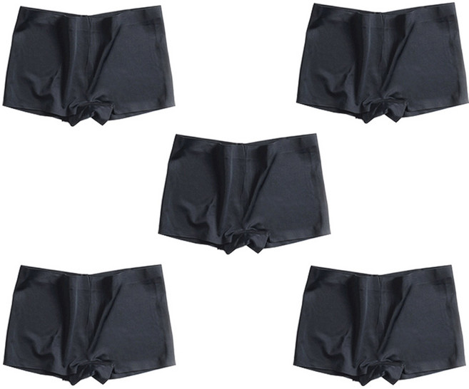 어워크 여성 심리스 드로즈 네모팬티 5장 세트