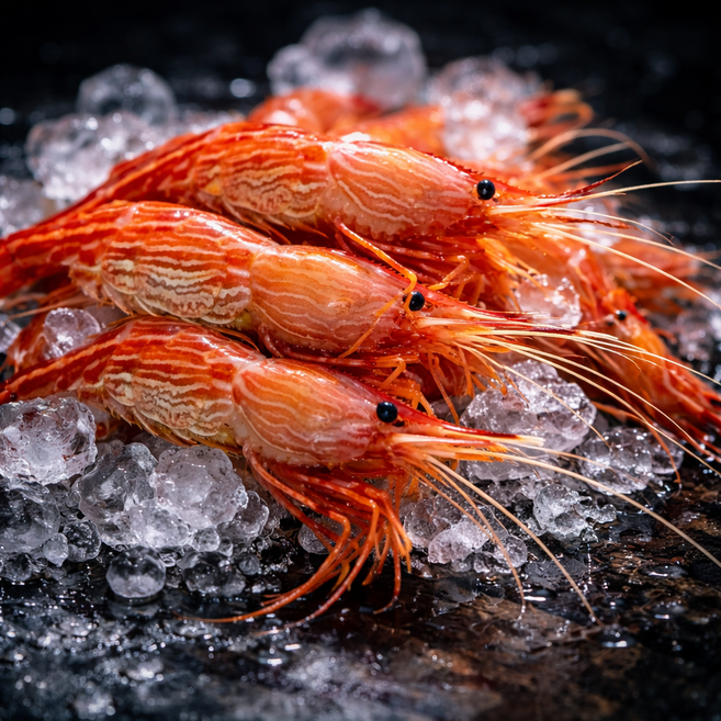 독도 자연산 새우 도화/꽃새우 회용 프리미엄 생새우, 1세트, 활 독화새우&꽃새우 (믹스) 500g