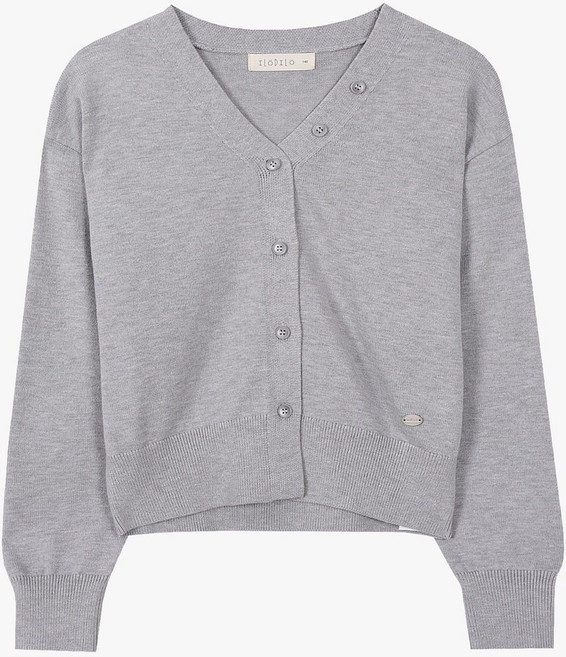 [아동/일로딜로] 베이직 브이넥 가디건 IDCK2610Z_GS