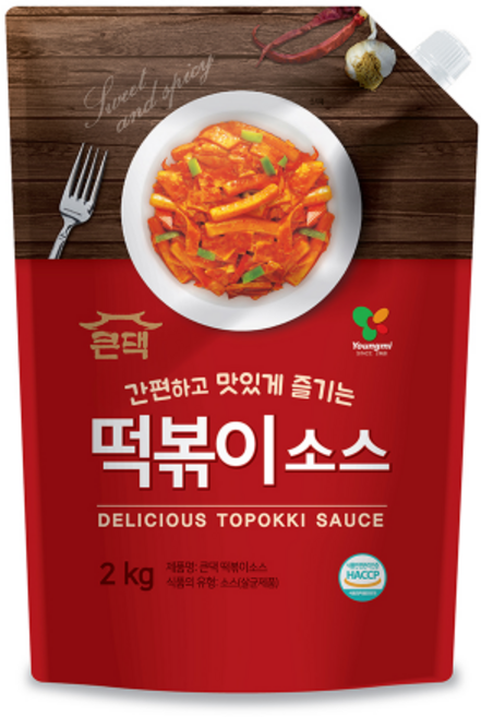영미 큰댁 떡볶이소스 2kg, 1개