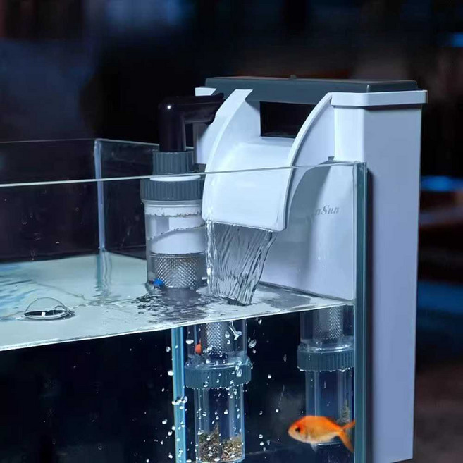 거북이 집똥기 외부여과기 대형 측면 똥집기 필터, 1개