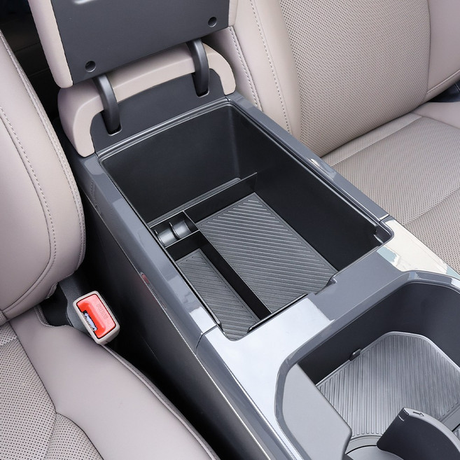 유투카 호환 EV5 콘솔트레이 상단 콘솔박스 자동차 암레스트 정리함 수납 용품, EV5 [콘솔트레이 상단 1P], 블랙