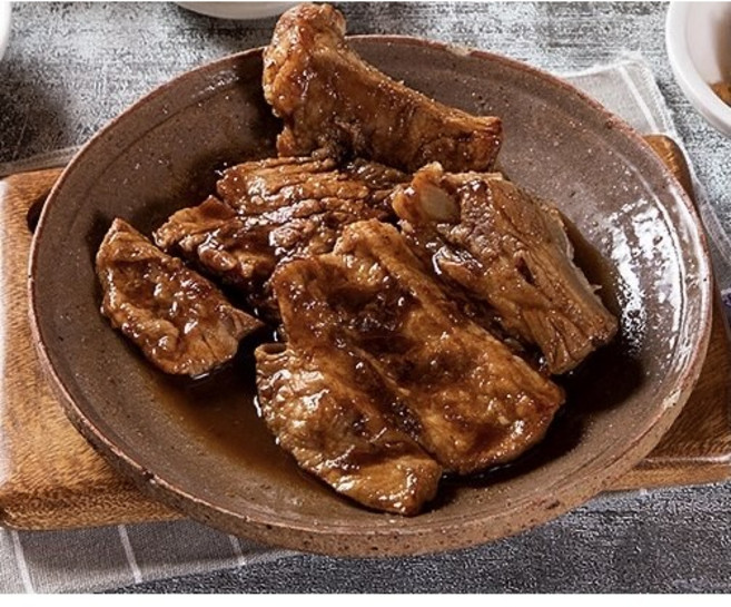 보성갈비 육장 양념돼지갈비 국내산 돼지갈비 (냉장) 2KG, 목살, 1개