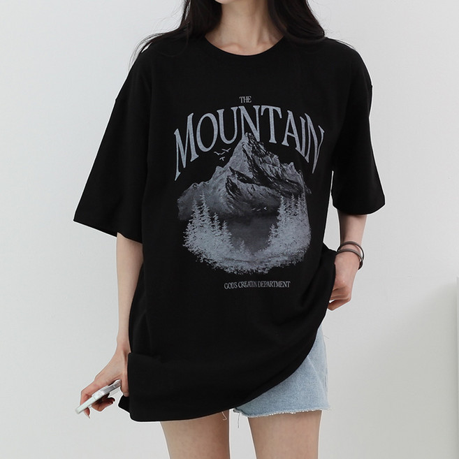 루나샵 마운틴 반팔 티셔츠