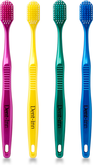 일본 덴트인 초극세모 와이드 헤드 칫솔 소프트 4P 한박스 일본국민 칫솔, 4개입, 1개